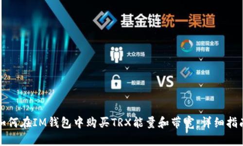 如何在IM钱包中购买TRX能量和带宽：详细指南